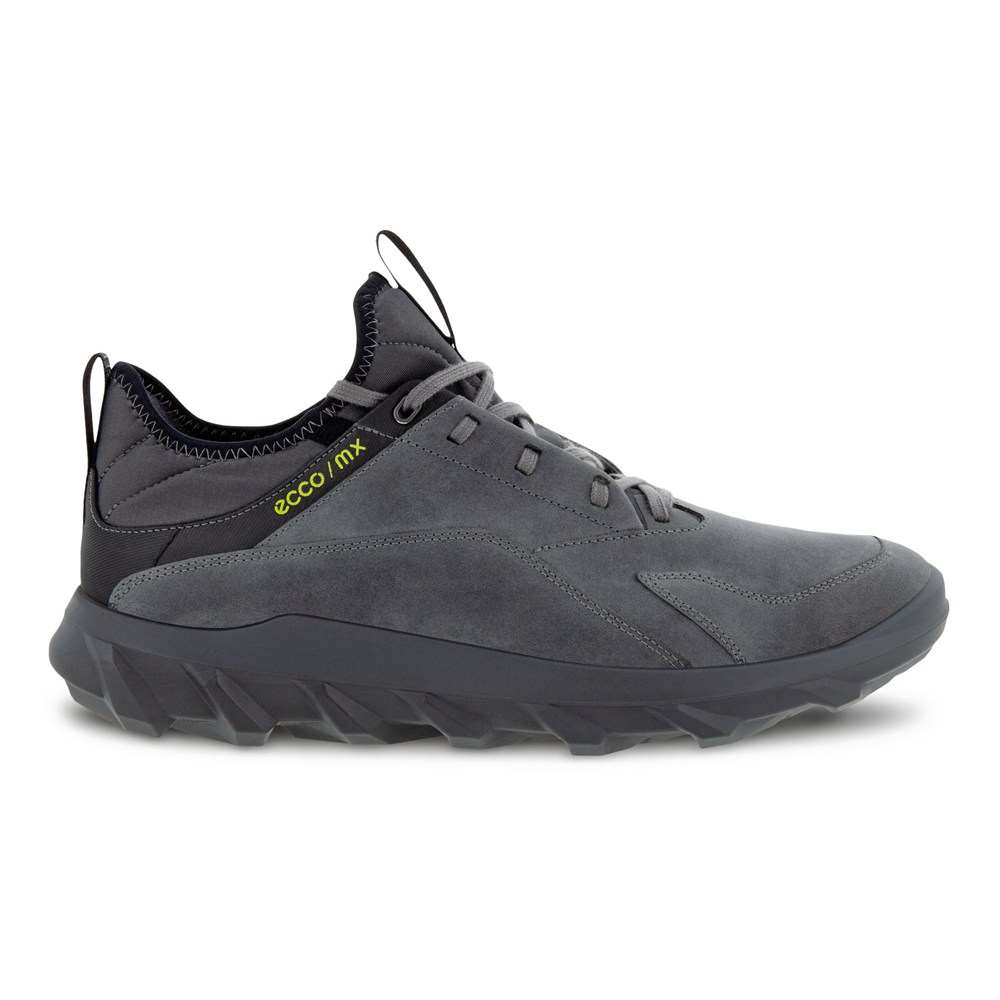 Tenis Outdoor Hombre - ECCO Mx Bajos - Grises Oscuro - GMF293048